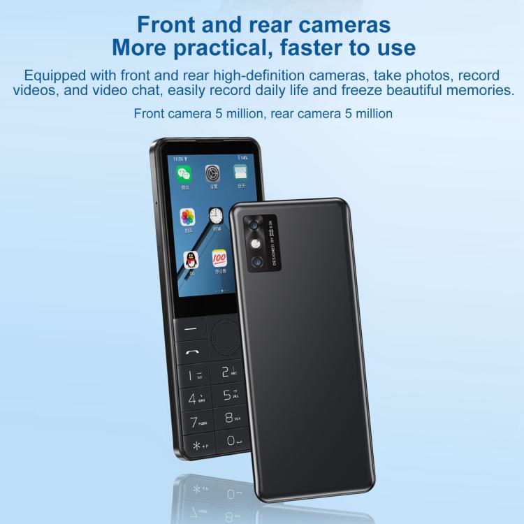 DOOV Z17 Pro Keypad Phone, 3GB+32GB, 2.8 inch Android 13 Mediatek MT6762 Octa Core, Network: 4G