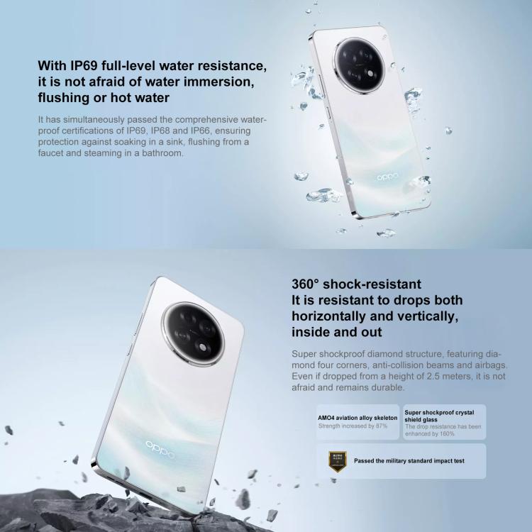 OPPO A6 GT, 12GB+512GB, Screen Fingerprint, 6.8 inch ColorOS 15.0 Android 15 Qualcomm Snapdragon 7 Gen 3 Octa Core, NFC,Network: 5G