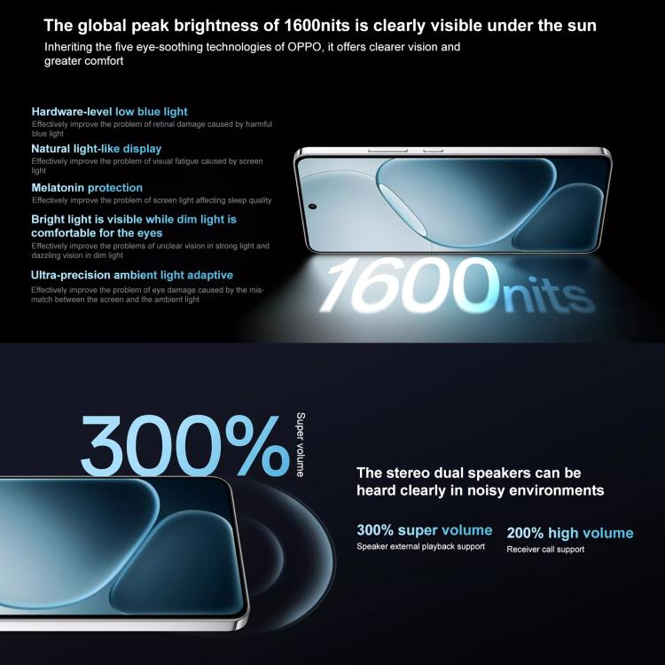 OPPO A6 GT, 12GB+256GB, Screen Fingerprint, 6.8 inch ColorOS 15.0 Android 15 Qualcomm Snapdragon 7 Gen 3 Octa Core, NFC,Network: 5G