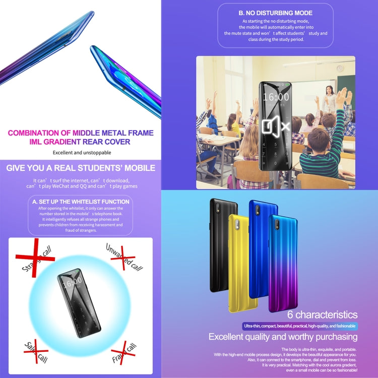 Ulcool V99, 1.54 inch, MTK6261D, Support Bluetooth Sync, Bluetooth Dial, FM, Anti-lost, GSM, Dual SIM