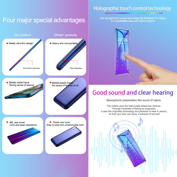 Ulcool V99, 1.54 inch, MTK6261D, Support Bluetooth Sync, Bluetooth Dial, FM, Anti-lost, GSM, Dual SIM