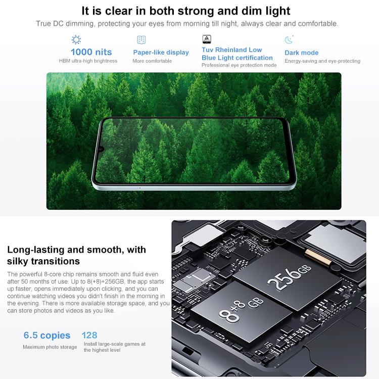 vivo Y50 5G, 4GB+128GB, Face ID / Side Fingerprint, 6.74 inch Android 15 OriginOS 5 Dimensity 6300 Octa Core, OTG, Network: 5G