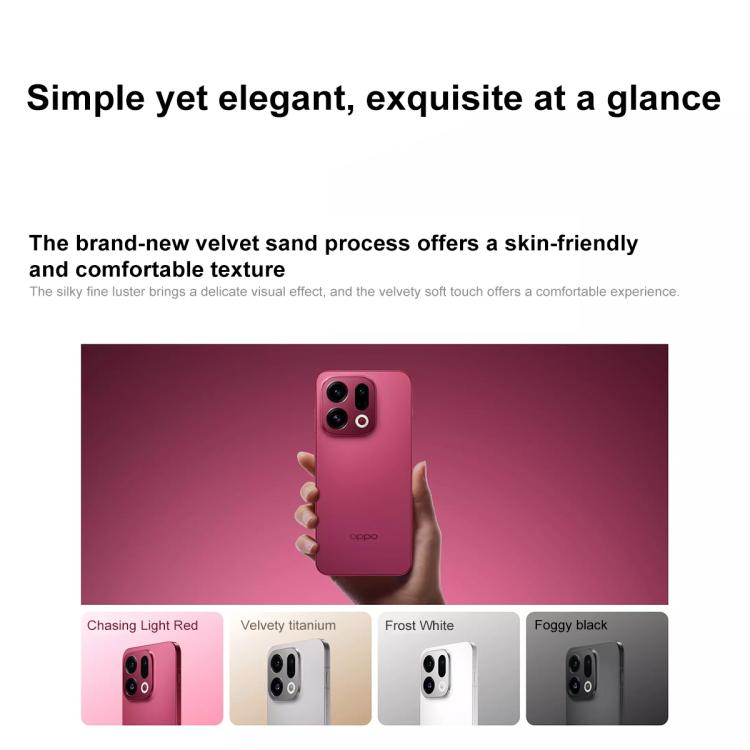 OPPO Find X9 AI Phone, 12GB+512GB, Screen Fingerprint, 6.59 inch ColorOS 16.0 Dimensity 9500 Octa Core, NFC, OTG, Network: 5G