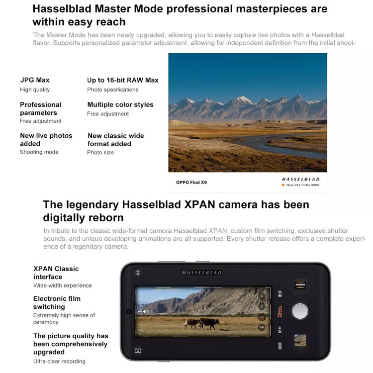 OPPO Find X9 AI Phone, 16GB+256GB, Screen Fingerprint, 6.59 inch ColorOS 16.0 Dimensity 9500 Octa Core, NFC, OTG, Network: 5G