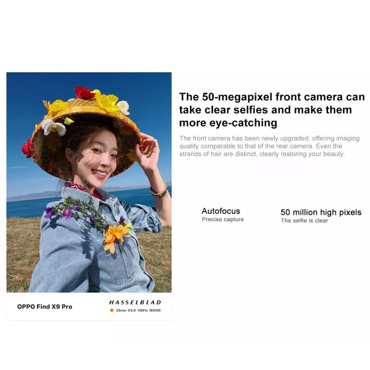 OPPO Find X9 Pro AI Phone, 12GB+256GB, Screen Fingerprint, 6.78 inch ColorOS 16.0 Dimensity 9500 Octa Core, NFC, OTG, Network: 5G