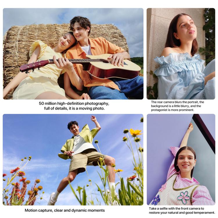 HUAWEI Enjoy 70X Vitality Edition, Screen Fingerprint Identification, 6.78 inch HarmonyOS 4.2 Octa Core, OTG, Not Support Google Play