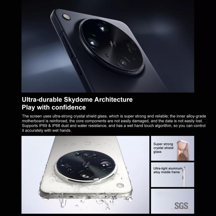 OPPO Find X8 Ultra, 16GB+512GB, Screen Fingerprint, 6.82 inch ColorOS 15 Snapdragon 8 Elite Octa Core, NFC, OTG, Network: 5G