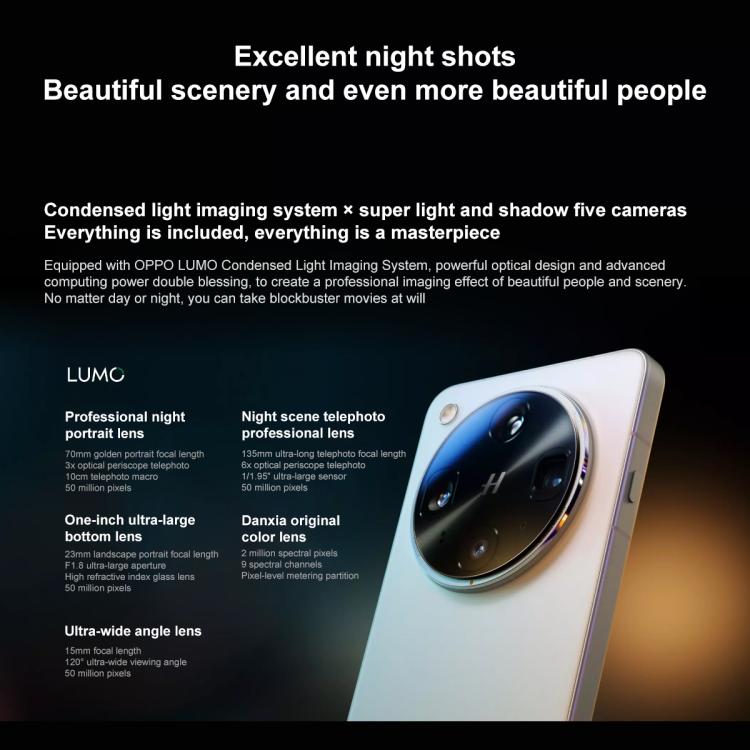 OPPO Find X8 Ultra, 16GB+512GB, Screen Fingerprint, 6.82 inch ColorOS 15 Snapdragon 8 Elite Octa Core, NFC, OTG, Network: 5G