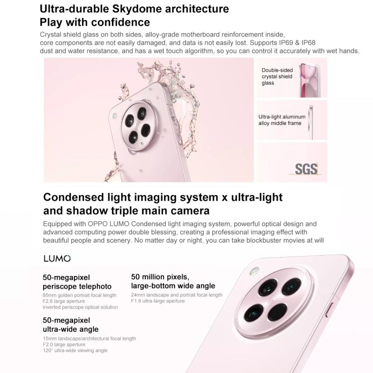 OPPO Find X8s, 16GB+512GB, Screen Fingerprint, 6.32 inch ColorOS 15 Dimensity 9400+ Octa Core, NFC, OTG, Network: 5G