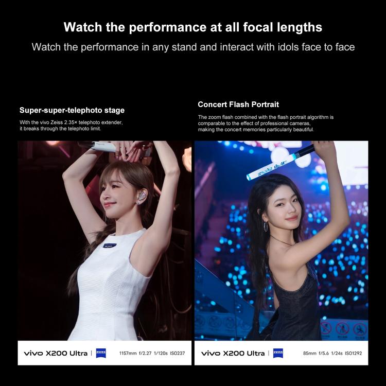 vivo X200 Ultra, 16GB+512GB, Face ID / 3D Ultrasonic Fingerprint, 6.82 inch OriginOS 5 / Android 15 Snapdragon 8 Elite Octa Core, OTG, NFC, Network: 5G, Support Google Play