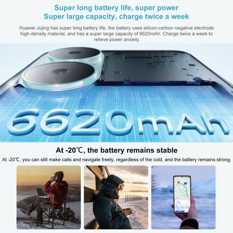 HUAWEI Enjoy 80, 8GB+128GB, Side Fingerprint, 6.67 inch HarmonyOS 4.0, OTG, Not Support Google Play