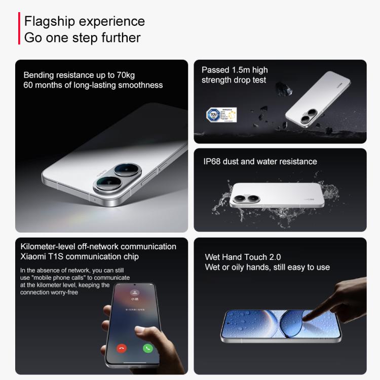 Xiaomi REDMI Turbo 4 Pro, 12GB+512GB, 6.83 inch Xiaomi HyperOS 2 Snapdragon 8s Gen 4 Octa Core, NFC, Network: 5G