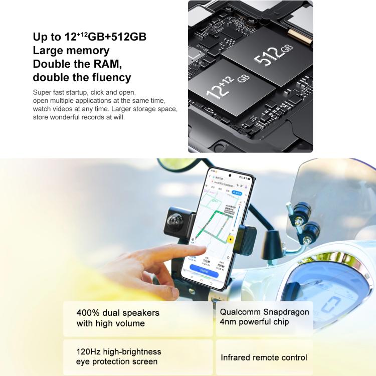 vivo Y300i, 8GB+256GB, Face ID / Side Fingerprint, 6.68 inch Android 15 OriginOS 5 Snapdragon 4 Gen 2 Octa Core, OTG, NFC, Network: 5G