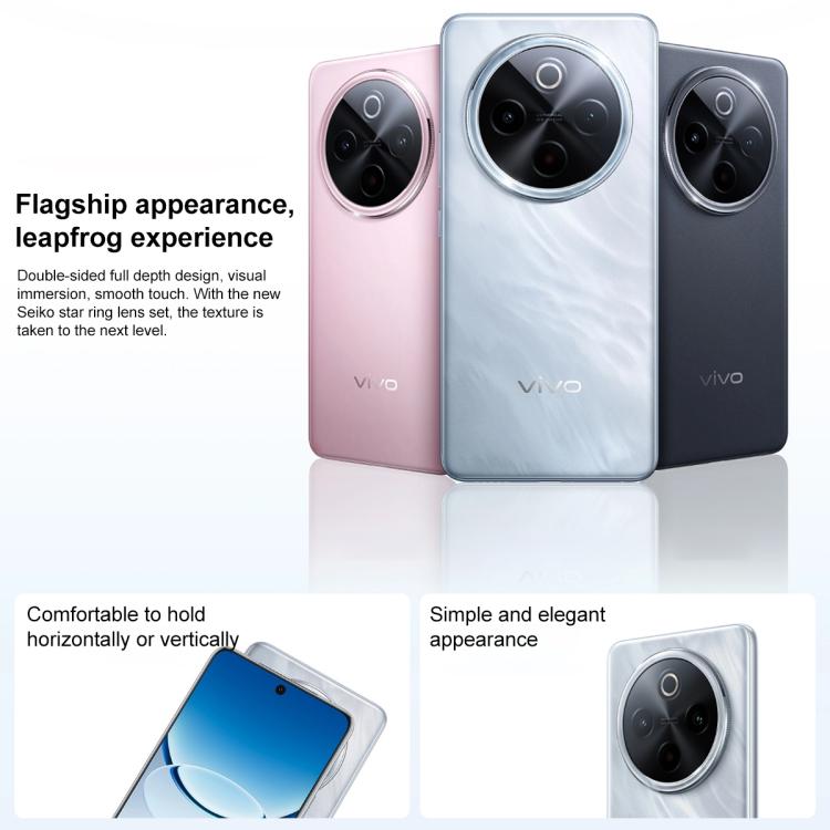 vivo Y300 Pro+, 12GB+512GB, Face ID / Screen Fingerprint, 6.77 inch Android 15 OriginOS 5 Snapdragon 7s Gen 3 Octa Core, OTG, NFC, Network: 5G