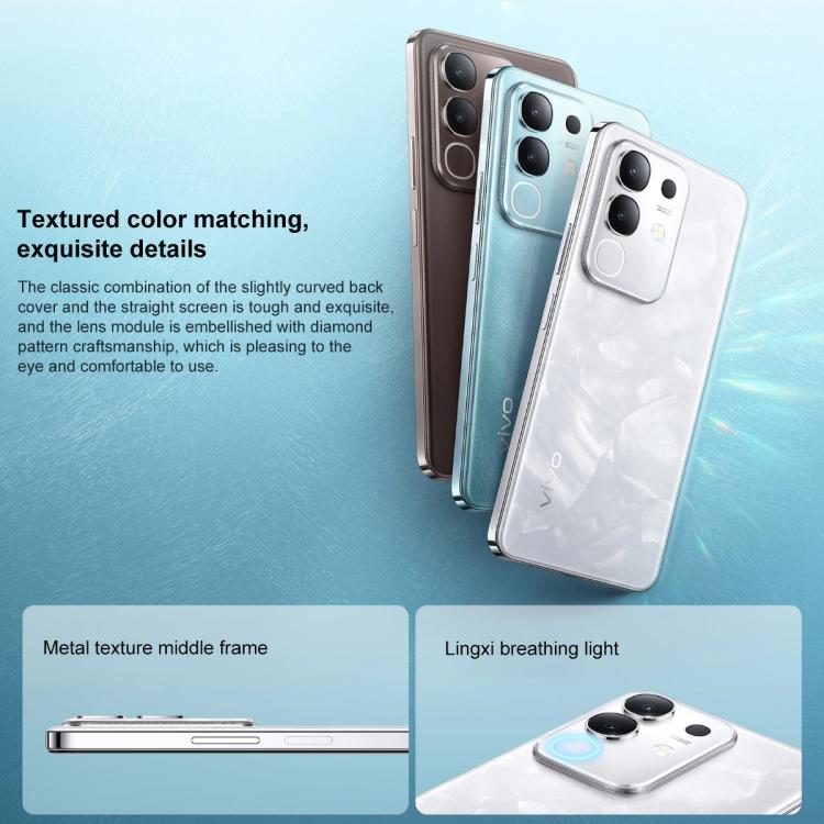 vivo Y300t, 12GB +512GB, Face ID / Side Fingerprint,  6.72 inch Android 15 OriginOS 5 Dimensity 7300 Octa Core, OTG, NFC, Network: 5G