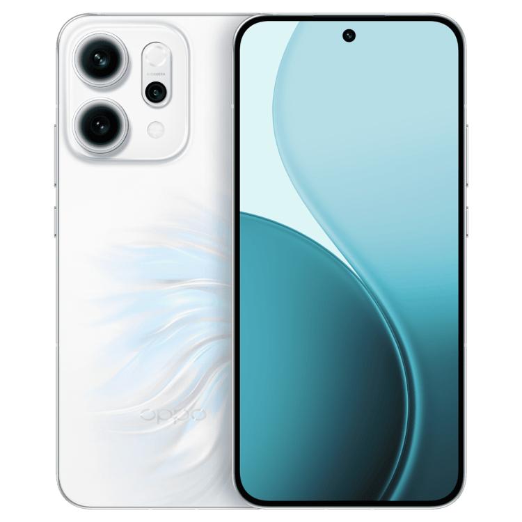 OPPO Reno14 AI Phone, 12GB+512GB, Screen Fingerprint, 6.59 inch ColorOS 15.0 Dimensity 8350 Octa Core, NFC, OTG, Network: 5G