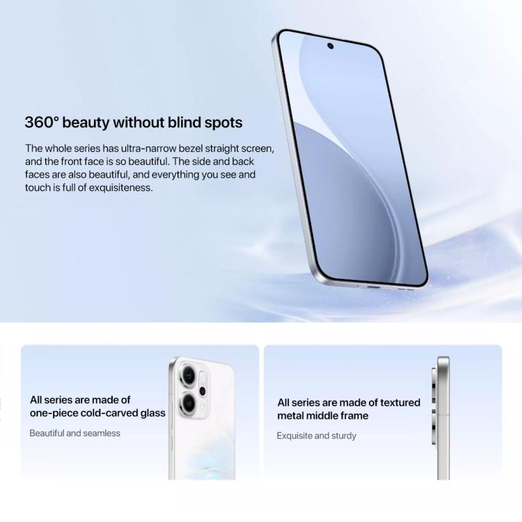 OPPO Reno14 AI Phone, 16GB+1TB, Screen Fingerprint, 6.59 inch ColorOS 15.0 Dimensity 8350 Octa Core, NFC, OTG, Network: 5G