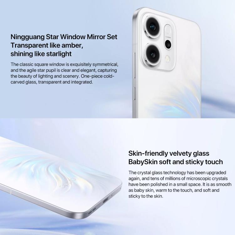 OPPO Reno14 AI Phone, 16GB+256GB, Screen Fingerprint, 6.59 inch ColorOS 15.0 Dimensity 8350 Octa Core, NFC, OTG, Network: 5G