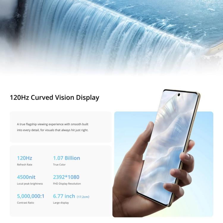 Realme 14 Pro, 16GB+512GB, Screen Fingerprint Identification, 6.77 inch Realme UI 6.0 Dimensity 7300 Octa Core, NFC, Network: 5G