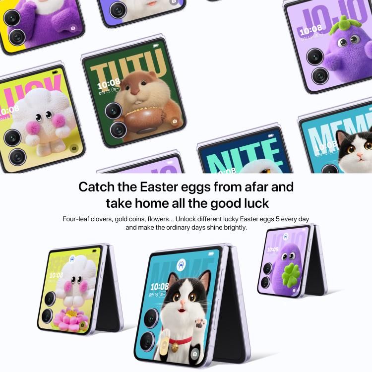 Honor Magic V Flip2, 12GB+1TB, 6.82 inch + 4.0 inch MagicOS 9.0.1  Android 15 Snapdragon 8 Gen 3 Octa Core, Network: 5G, NFC, OTG