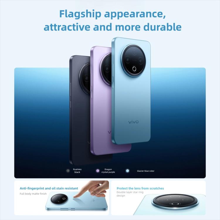 vivo Y500, 8GB+256GB, 6.77 inch Android 15 OriginOS 5 Dimensity 7300 Octa Core, OTG, NFC, Network: 5G