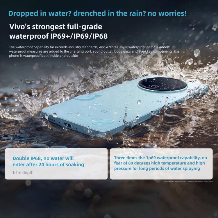 vivo Y500, 12GB+256GB, 6.77 inch Android 15 OriginOS 5 Dimensity 7300 Octa Core, OTG, NFC, Network: 5G