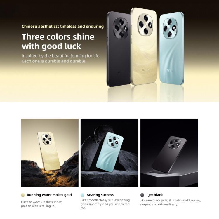 OPPO A6 Pro 5G, 16GB+512GB, Screen Fingerprint, 6.57 inch ColorOS 15 Android 15 Dimensity 7300 Octa Core, NFC, OTG, Network: 5G