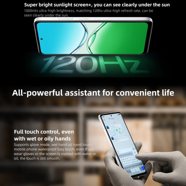 OPPO A6i 5G, 6GB+128GB, Side Fingerprint, 6.67 inch ColorOS 15 Android 15 Dimensity 6300 Octa Core, Network: 5G