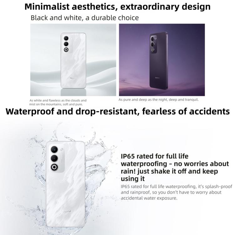 OPPO A6i 5G, 8GB+128GB, Side Fingerprint, 6.67 inch ColorOS 15 Android 15 Dimensity 6300 Octa Core, Network: 5G