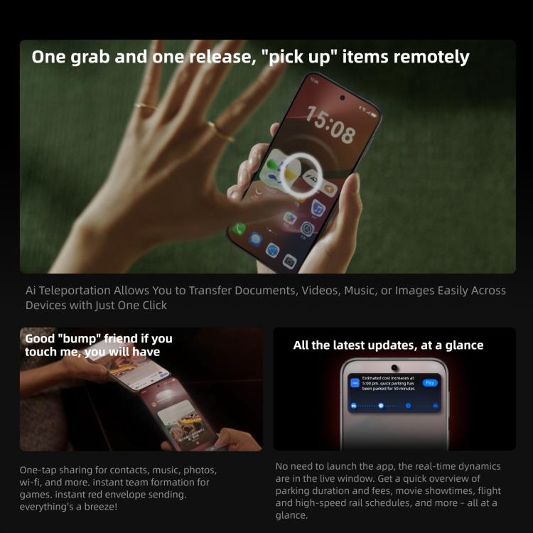 HUAWEI Pura 80 Ultra, 16GB+512GB, Side Fingerprint Identification, 6.8 inch HarmonyOS 5.1, NFC, OTG, Not Support Google Play