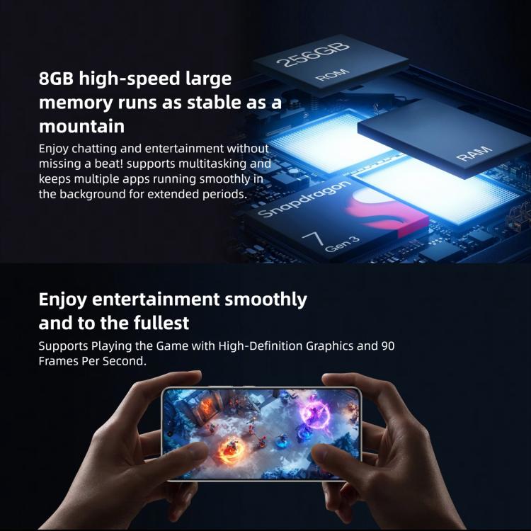 OPPO K13s 5G, 8GB+256GB, Screen Fingerprint, 6.8 inch ColorOS 15.0 Android 15 Snapdragon 7 Gen 3 Octa Core, NFC, Network: 5G