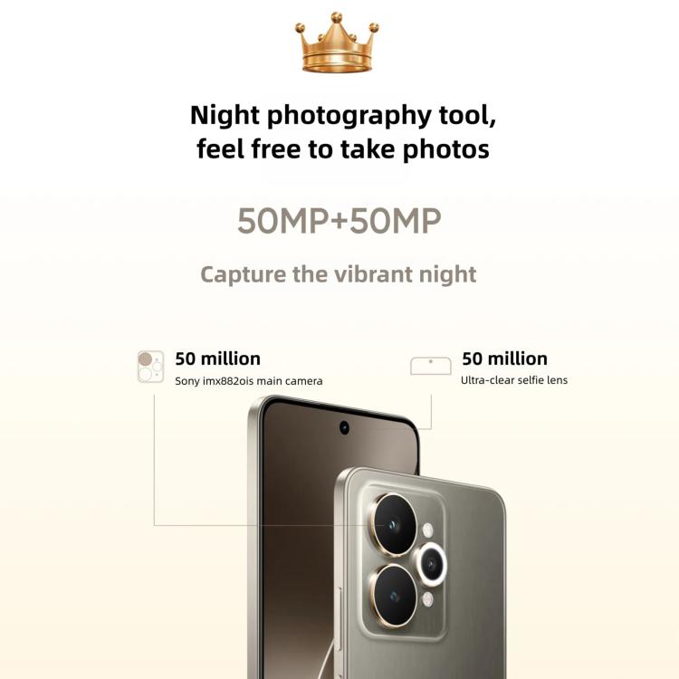 Realme 15, 8GB+256GB, 6.77 inch Realme UI 6.0 Android 15 MediaTek Dimensity 7300+ Octa Core, NFC, Network: 5G