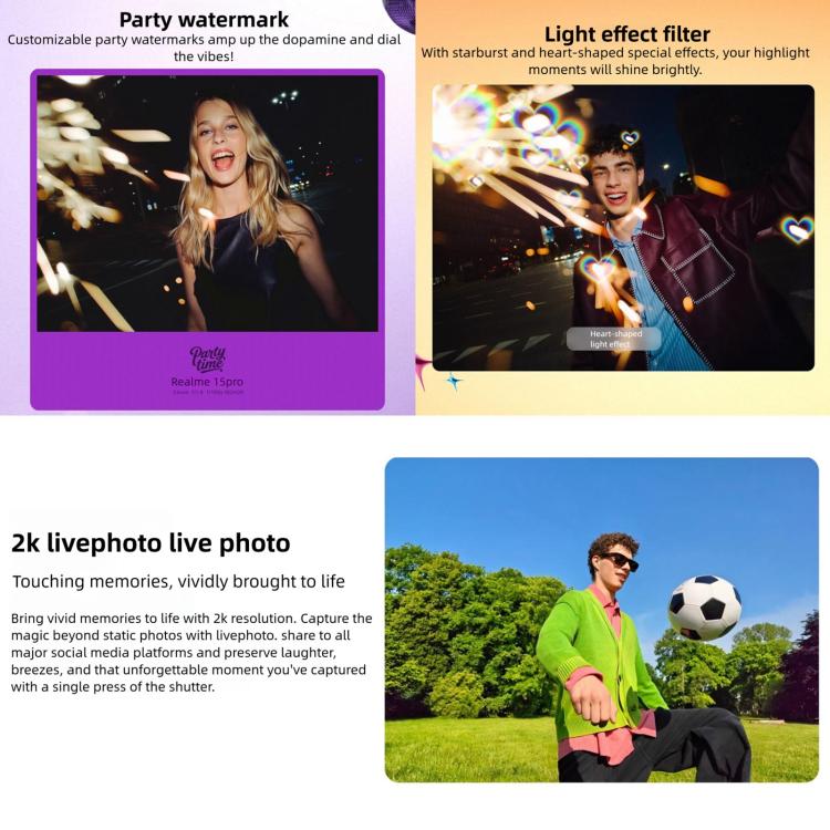 Realme 15 Pro, 12GB+256GB, 6.8 inch Realme UI 6.0 Android 15 Snapdragon 7 Gen Octa Core, NFC, Network: 5G