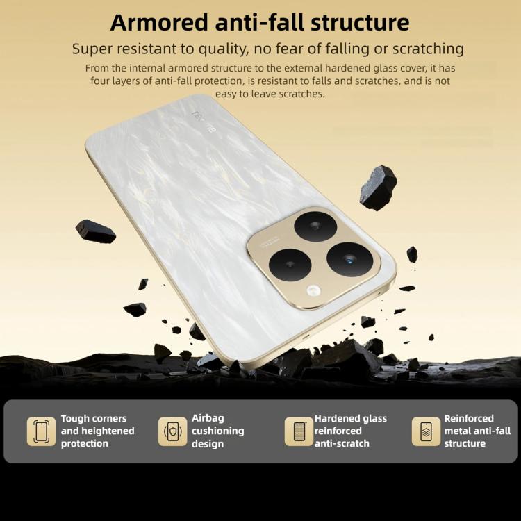 Realme 15T, 12GB+256GB, Screen Fingerprint Identification, 6.57 inch Realme UI 6.0 Android 15 MediaTek Dimensity 6400 Max Octa Core, NFC, Network: 5G