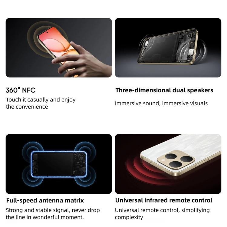 Realme 15T, 12GB+512GB, Screen Fingerprint Identification, 6.57 inch Realme UI 6.0 Android 15 MediaTek Dimensity 6400 Max Octa Core, NFC, Network: 5G