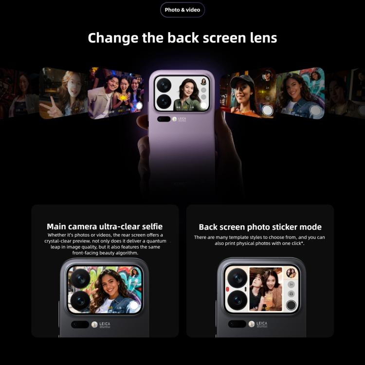 Xiaomi 17 Pro Max, 16GB+512GB, 3D Ultrasonic Fingerprint, 6.9 inch + 2.9 inch Xiaomi HyperOS 3 Snapdragon 8 Elite Gen 5 Octa Core, NFC, Network: 5G