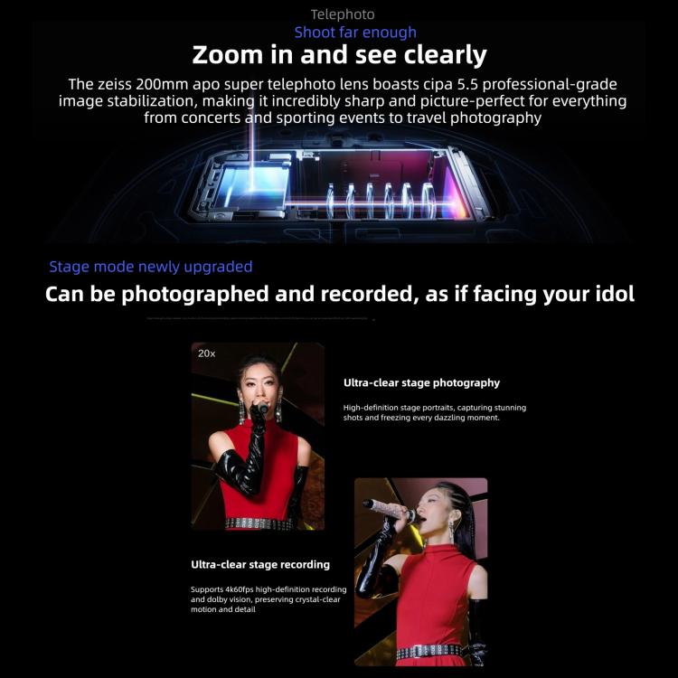 vivo X300 Pro, 12GB+256GB,  6.78 inch OriginOS 6 Android 16 Dimensity 9500 Octa Core, OTG, NFC, Network: 5G