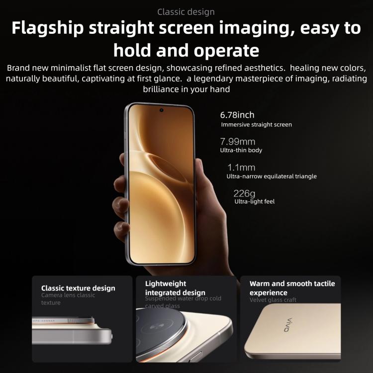 vivo X300 Pro, 16GB+1TB,  6.78 inch OriginOS 6 Android 16 Dimensity 9500 Octa Core, OTG, NFC, Network: 5G