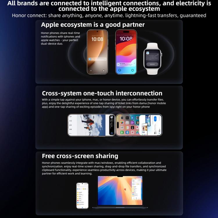 Honor Magic8, 12GB+512GB, Screen Fingerprint, 6.58 inch MagicOS 10.0 / Android 16 Snapdragon 8 Elite Gen 5th Octa Core, Network: 5G, NFC, OTG