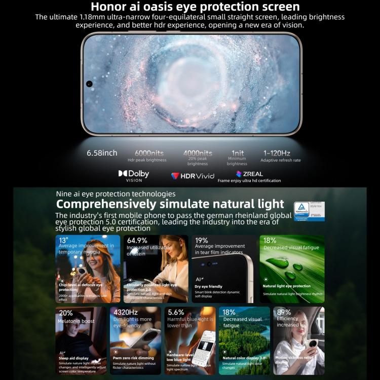 Honor Magic8 Pro, 12GB+512GB, Screen Fingerprint, 6.71 inch MagicOS 10.0 / Android 16 Snapdragon 8 Elite Gen 5 Octa Core, Network: 5G, NFC, OTG