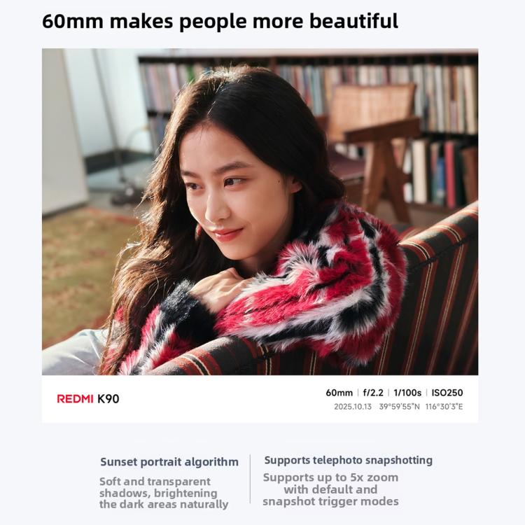 Xiaomi Redmi K90, 12GB+256GB, 6.59 inch Xiaomi HyperOS 3 Snapdragon 8 Elite Octa Core, NFC, Network: 5G