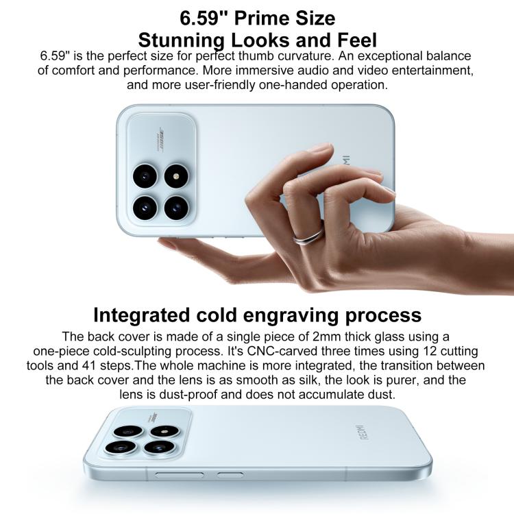 Xiaomi Redmi K90, 16GB+1TB, 6.59 inch Xiaomi HyperOS 3 Snapdragon 8 Elite Octa Core, NFC, Network: 5G