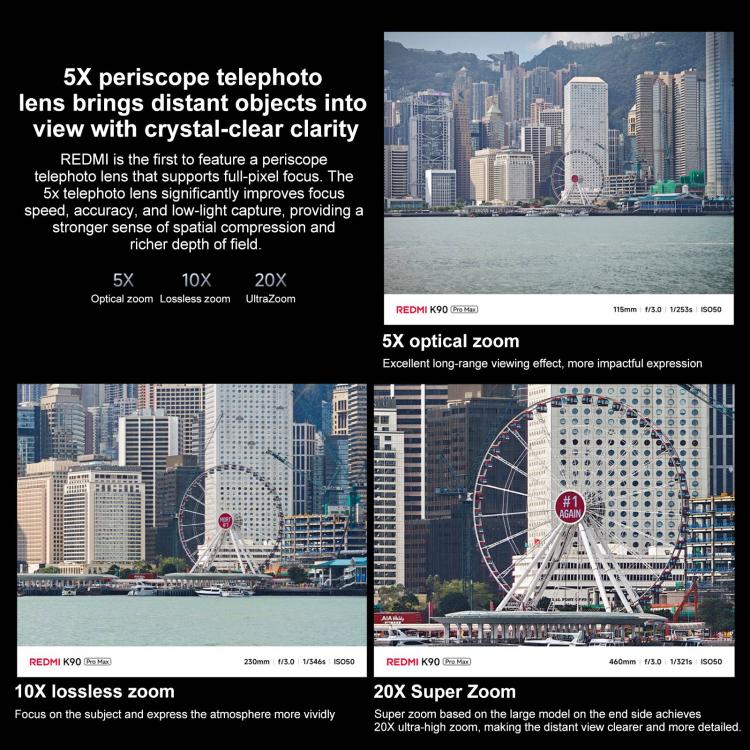 Xiaomi Redmi K90 Pro Max, 12GB+256GB, 6.9 inch Xiaomi HyperOS 3 Snapdragon 8 Elite Gen 5 Octa Core, NFC, Network: 5G