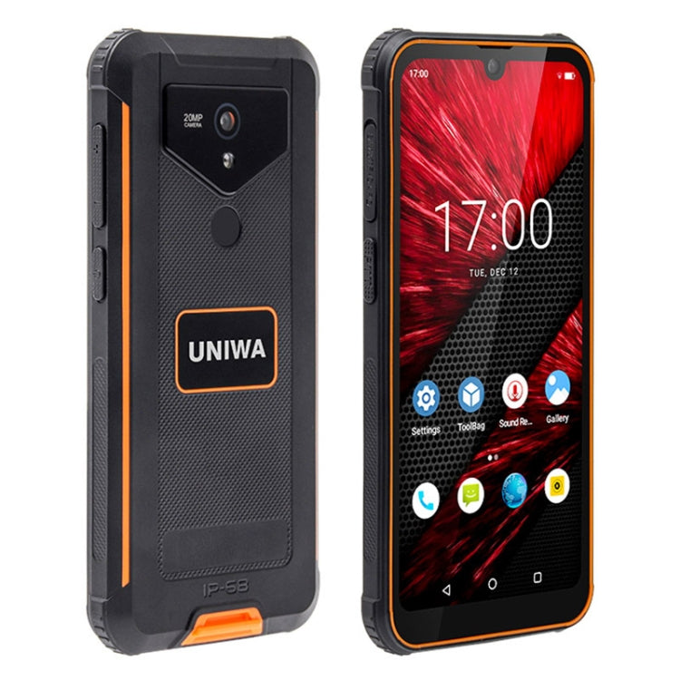 UNIWA F965 Pro Rugged Smart Phone, 6GB+128GB, 6 inch Android 13, MT6762 Octa Core, Network: 4G, NFC, PoC, SOS