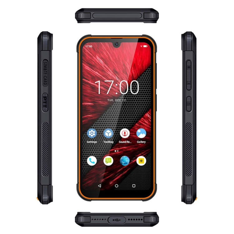 UNIWA F965 Pro Rugged Smart Phone, 6GB+128GB, 6 inch Android 13, MT6762 Octa Core, Network: 4G, NFC, PoC, SOS