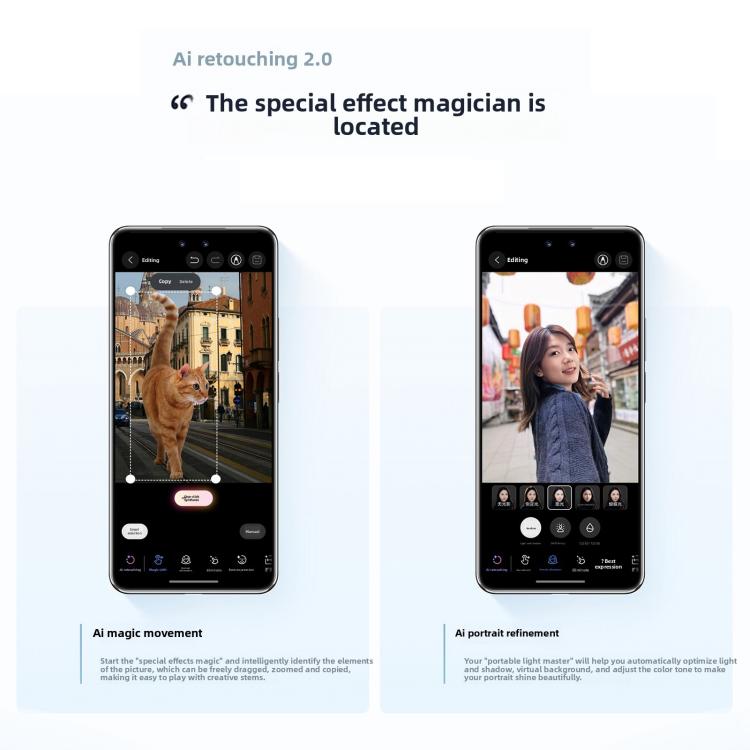 Huawei nova 14 Pro, 12GB+512GB, Side Fingerprint Identification, 6.78 inch HarmonyOS 5.0, NFC, OTG, Not Support Google Play