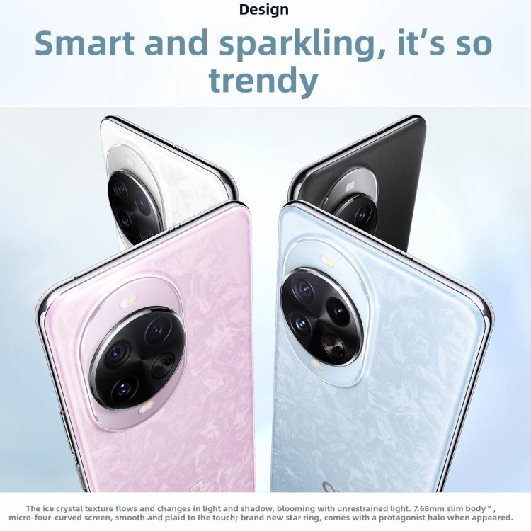 Huawei nova 14 Pro, 12GB+512GB, Side Fingerprint Identification, 6.78 inch HarmonyOS 5.0, NFC, OTG, Not Support Google Play