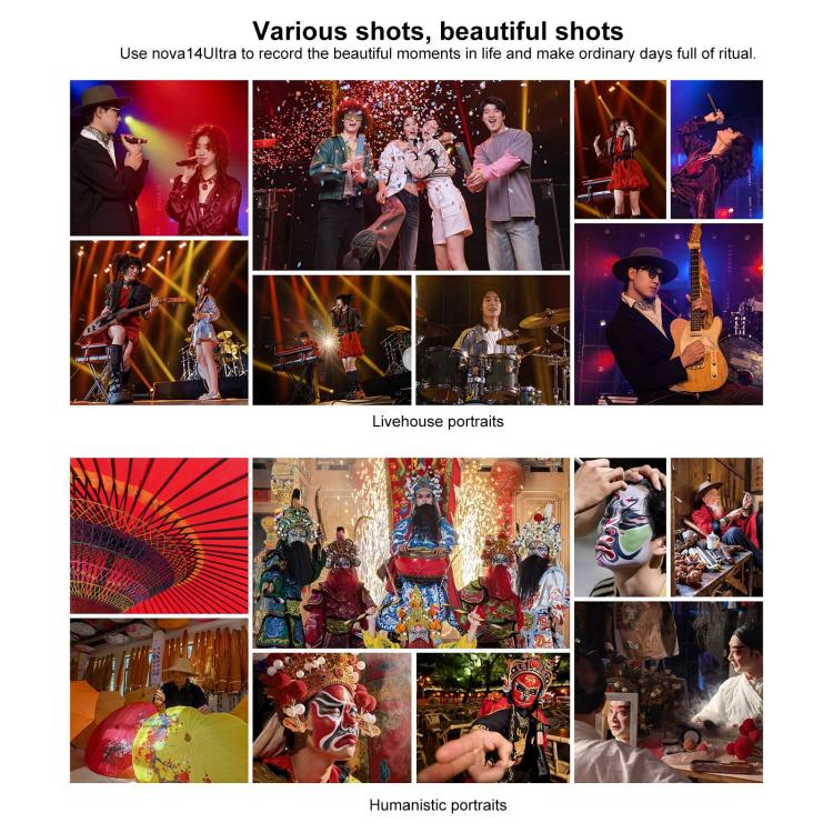 Huawei nova 14 Ultra, 12GB+1TB, Side Fingerprint Identification, 6.81 inch HarmonyOS 5.0, NFC, OTG, Not Support Google Play