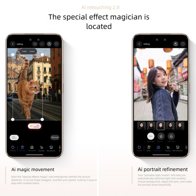 Huawei nova 14 Ultra, 12GB+1TB, Side Fingerprint Identification, 6.81 inch HarmonyOS 5.0, NFC, OTG, Not Support Google Play