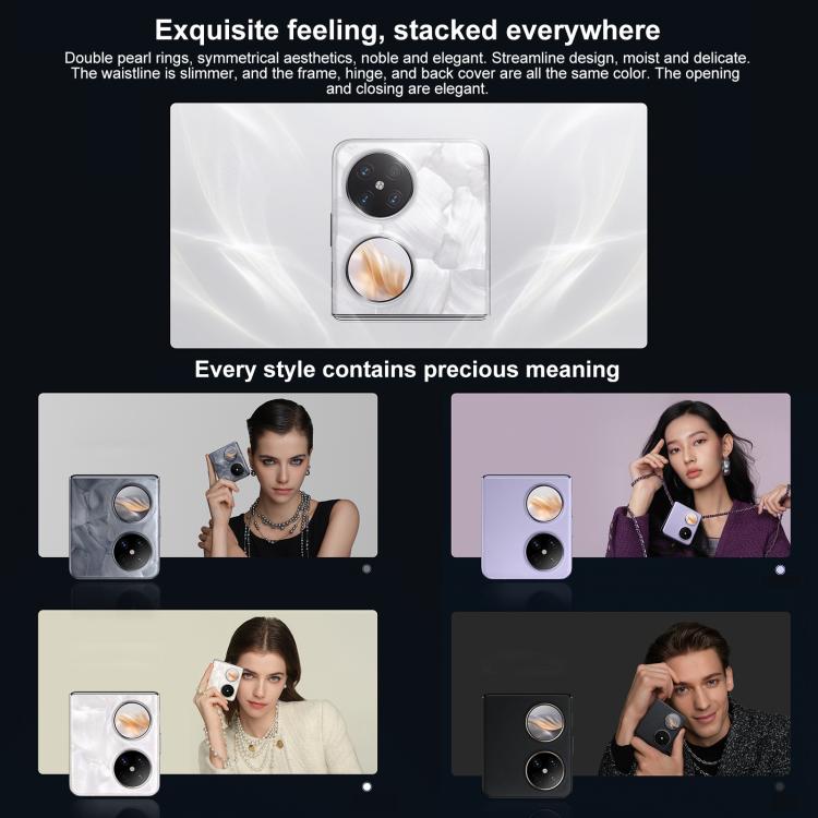 HUAWEI Pocket 2 Premium Edition, 12GB+256GB, 6.94 inch + 1.15 inch HarmonyOS 4.3 Octa Core, OTG, NFC, Not Support Google Play